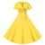Vintage Šaty Gombíky Žlté