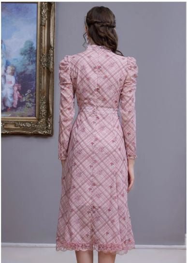 Vintage Kanadské Šaty Levanduľa