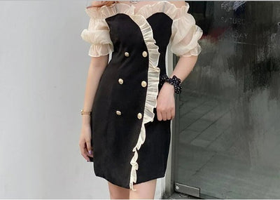 Krátke Vintage Šaty