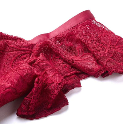 Vintage Červené Večerné Šaty