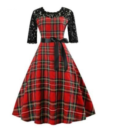 Vintage Čipkované Šaty