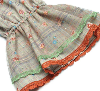 Vintage Bavlnené Šaty