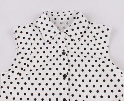 Vintage Čiernobiele Dámske Šaty