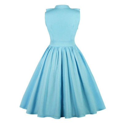 Vintage Froufrou Šaty Veľkej Veľkosti Sky