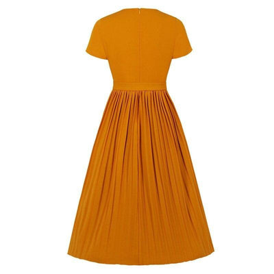 Vintage Zázvorové Šaty