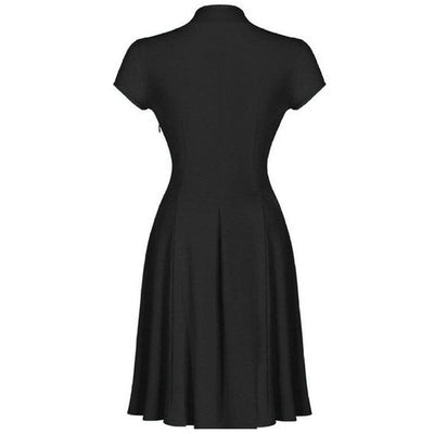 Vintage Plus Size 50. Šaty Čierne