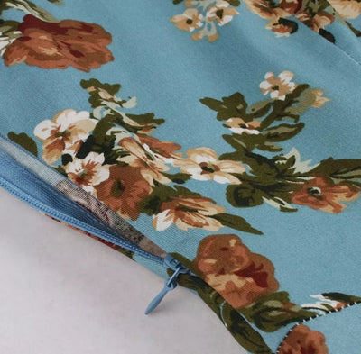 Vintage Veľké Prírodné Letné Šaty