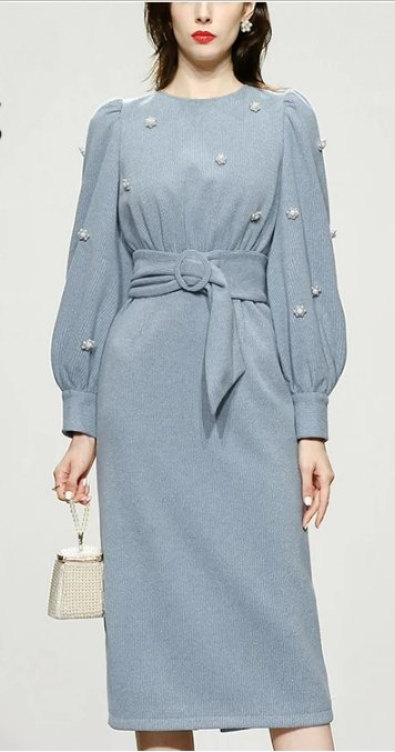 Vintage Haute Couture Šaty 40. Rokov