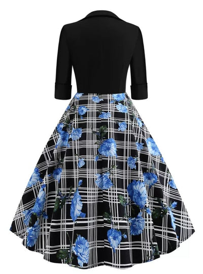 Vintage Zimné Šaty