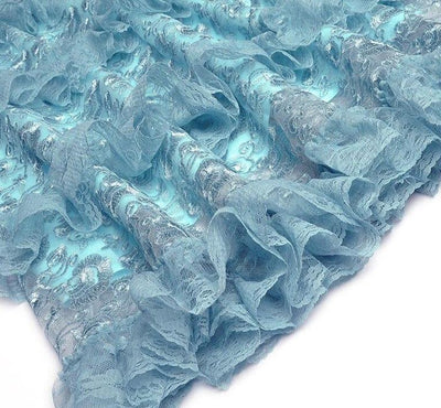 Vintage Modré Svadobné Šaty Pre Hostí