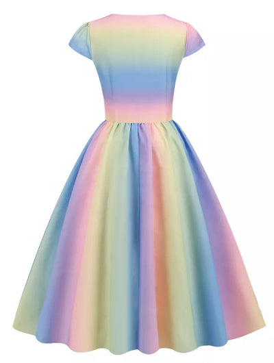 Pekné Vintage Šaty