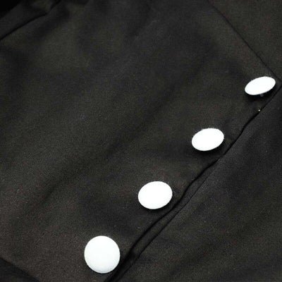 Vintage Šaty S Vysokým Rukávom