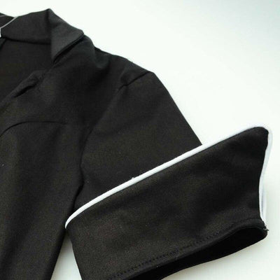 Vintage Šaty S Vysokým Rukávom