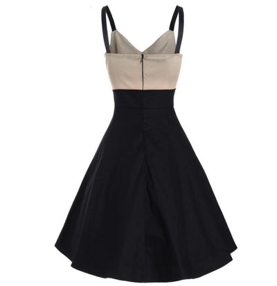 Vintage Midi Šaty V Béžovej Farbe