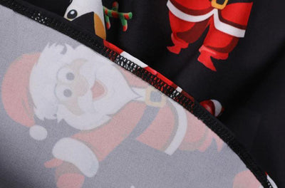 Vintage Vianočné Šaty V Čiernej Farbe