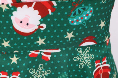 Zelené Vintage Vianočné Šaty Veľkej Veľkosti