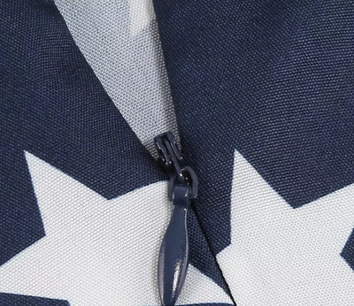 Vintage Pin Up Šaty S Potlačou Usa