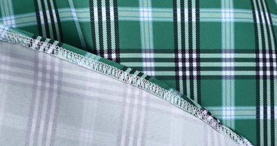 Vintage Zelené A Čierne Pruhované Šaty