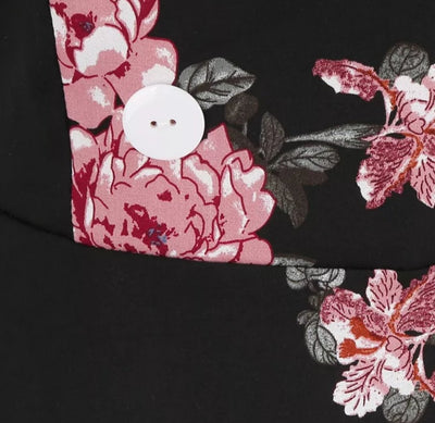 Vintage Rockabilly Šaty S Kvetmi 50. Rokov