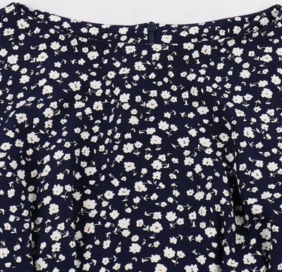 Vintage Námornícke Šaty S Vysokým Pásom