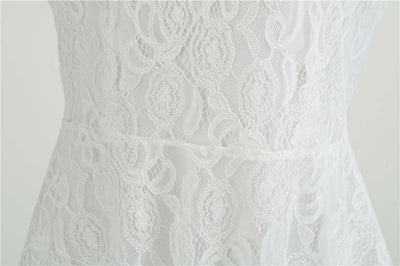 Vintage Trapézové Šaty Biele