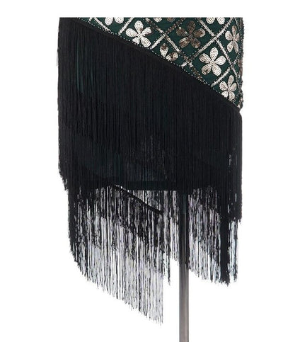 Vintage Zlaté Šaty 20s Plus Size