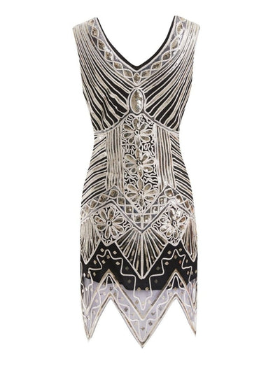 Vintage Šaty Strednej Dĺžky Z 20. Rokov