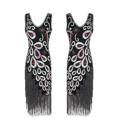 Čierne Šaty V Štýle 20. Rokov