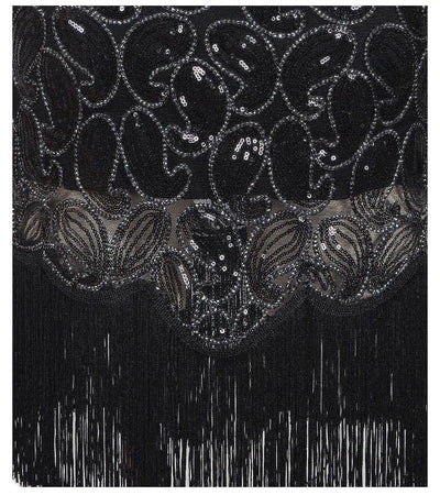 Vintage Šaty Z 20. Rokov Sexy Čierne