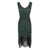 Vintage Zelené Šaty Z 20. Rokov