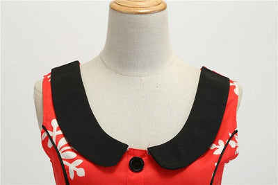 Vintage Šaty So Snehovými Vločkami