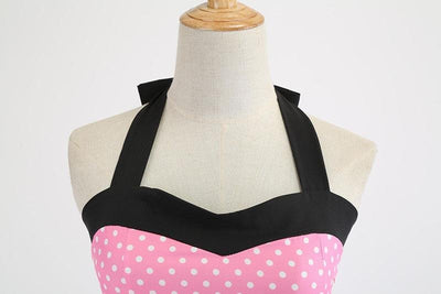 Vintage Ružové Šaty