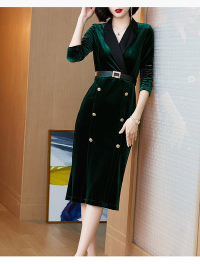 Zelený Outfit 40. Rokov