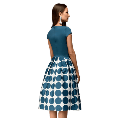 Vintage Šaty Rockabilly