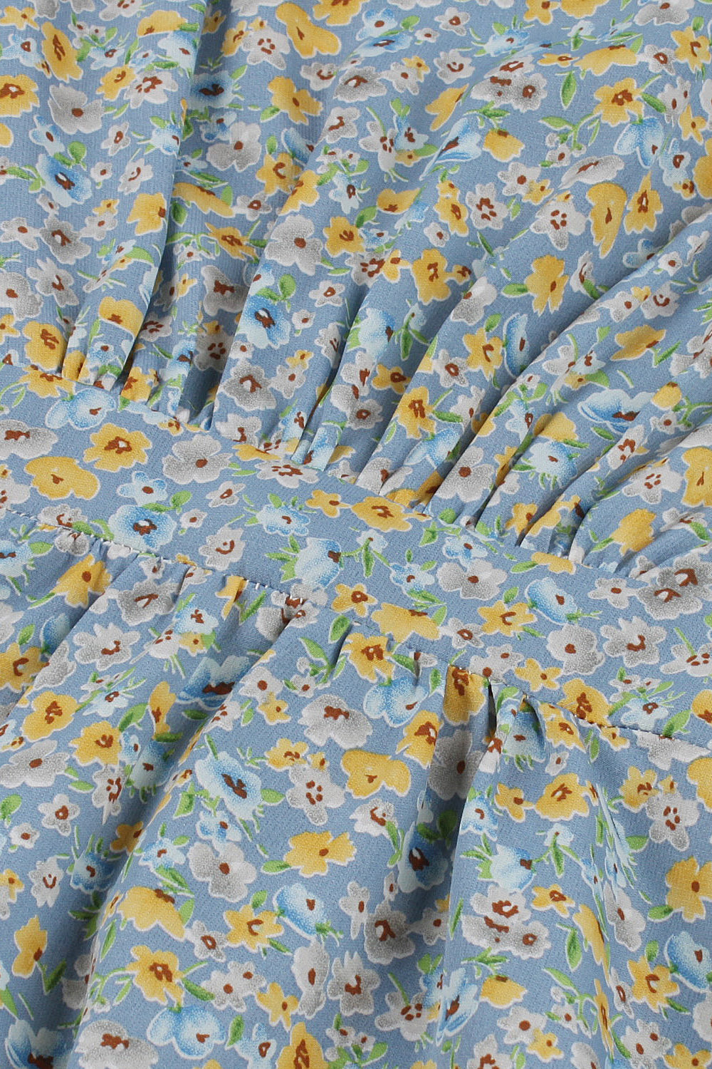 Trapézové Šaty S Kvetinovou Potlačou Z 50. Rokov