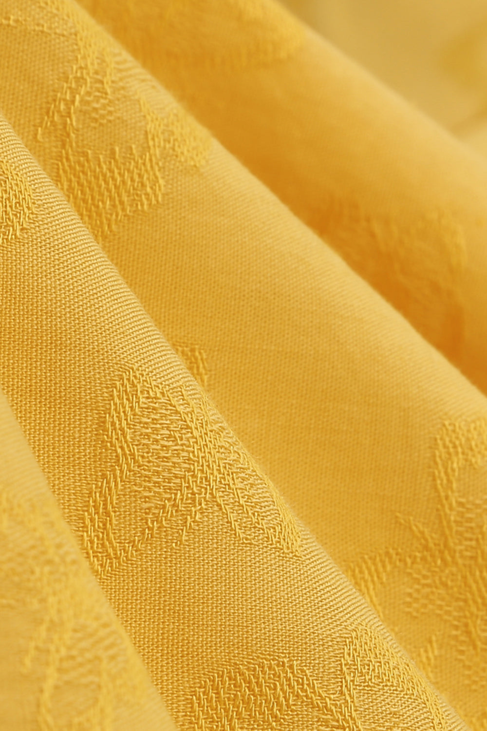 Žlté Vintage Šaty S Golierom