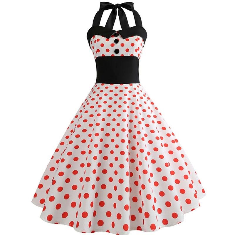 Vintage Šaty Bez Ramienok