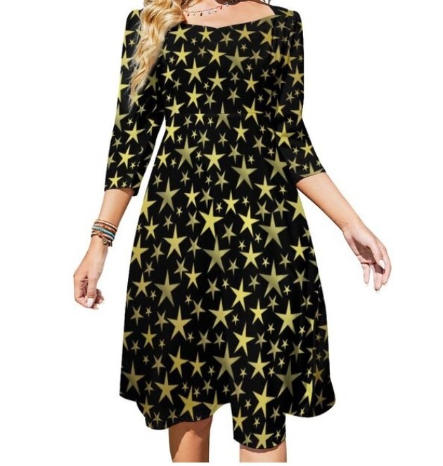 Vintage Chic Dámske Šaty 70. Rokov