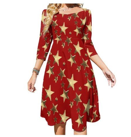 Dámske Vintage Červené Šaty Zo 70. Rokov