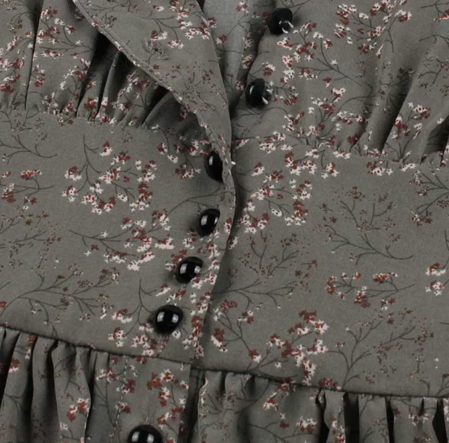 Vintage Šaty 50 Sivá