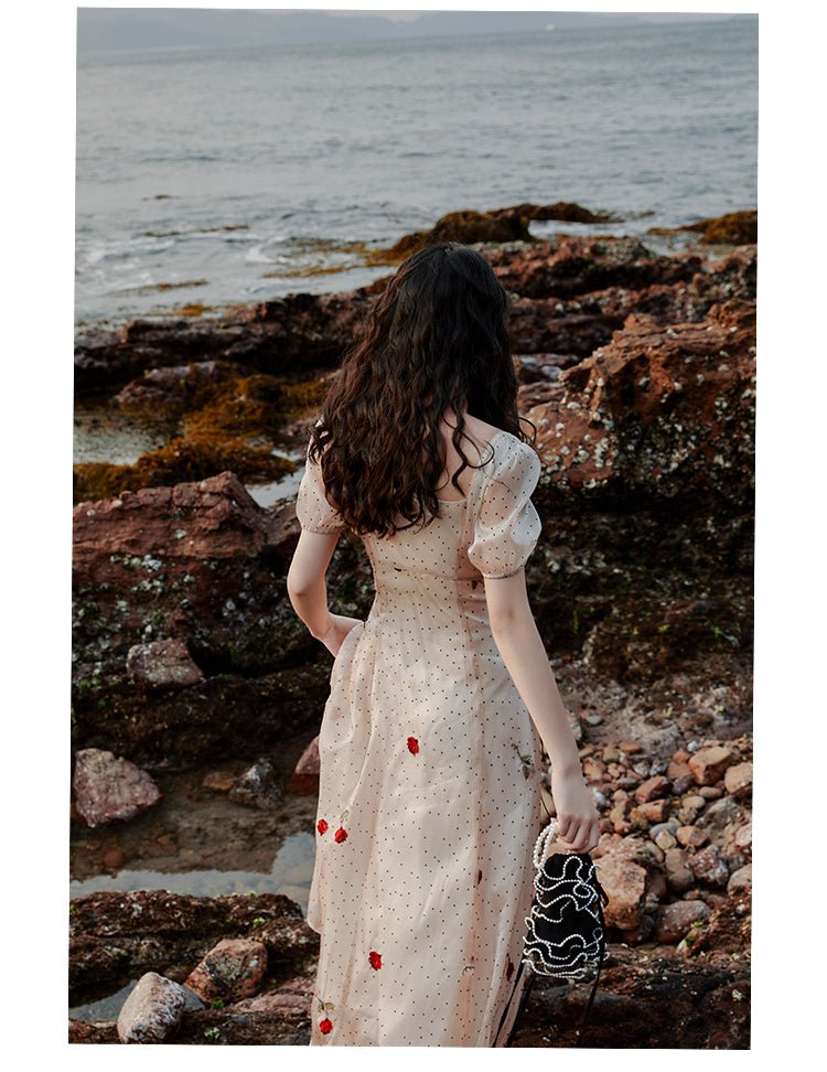 Béžové Šaty 40. Rokov 50. Rokov