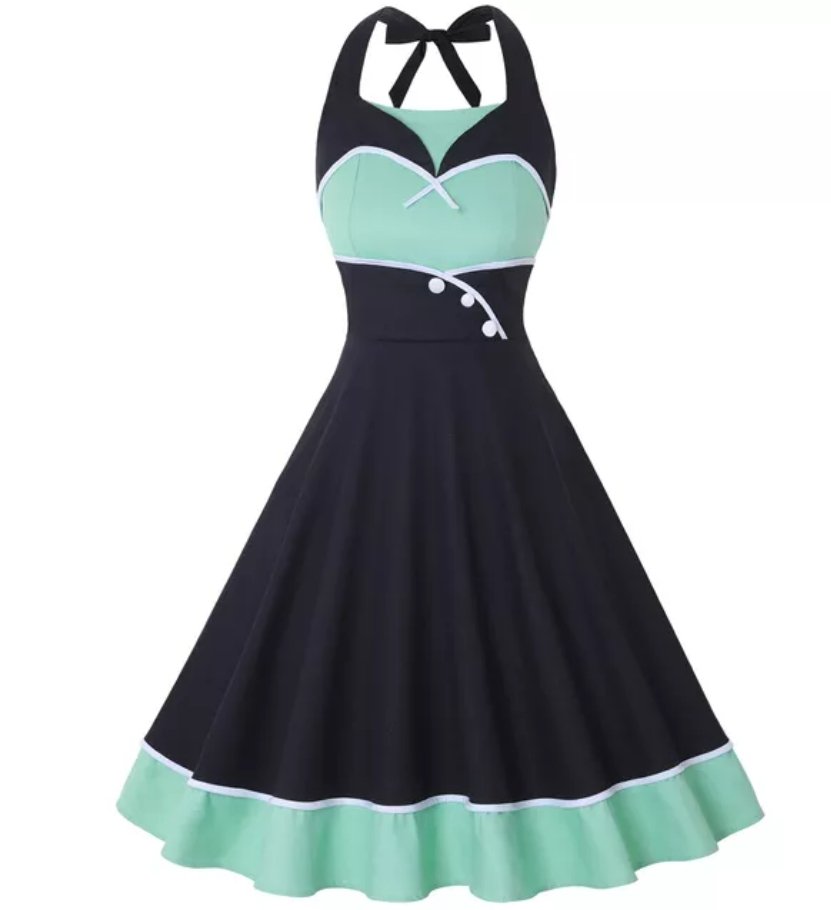 Šaty Z 50. Rokov S Výstrihom