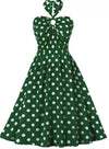 Šaty 50. Pin Up Apple Green