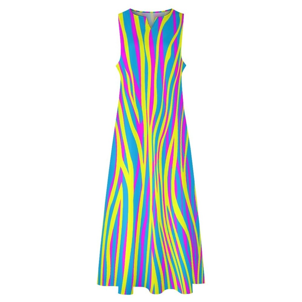 Šaty Zo 70. Rokov Vo Farbách Vintage