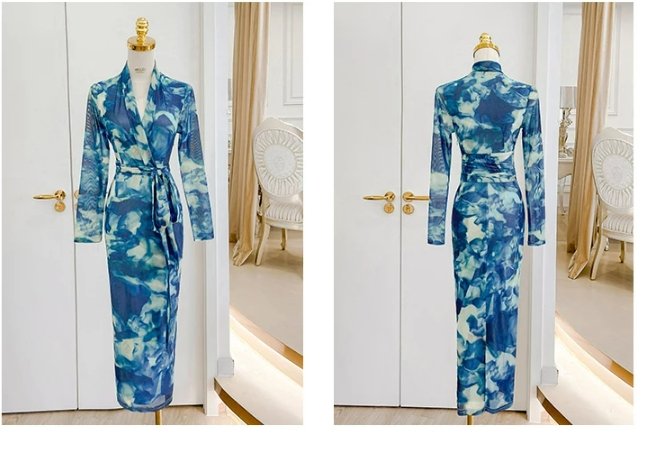 Modrý Šál Zo 40. Rokov