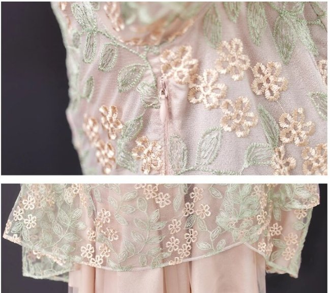 Šaty Zo 40. Rokov Čipka Vintage Chic Grey