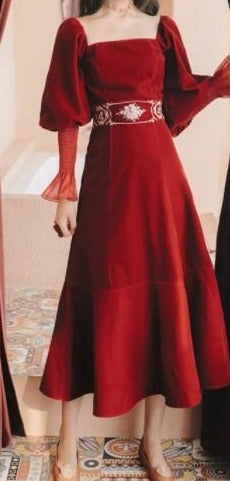 Zamatové Šaty Zo 40. Rokov