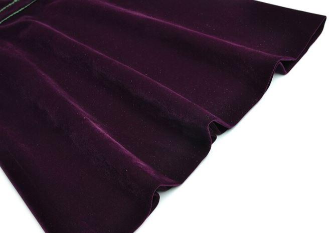 Kvetinové Zamatové Šaty Zo 40. Rokov