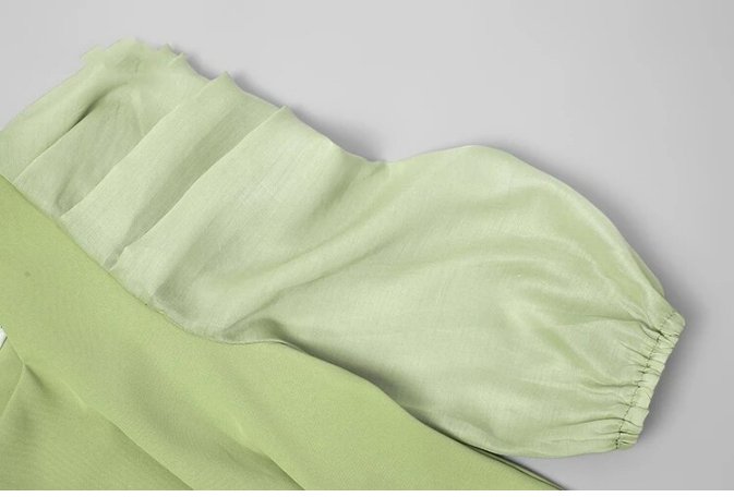 Vintage Bledozelené Šaty Zo 40. Rokov