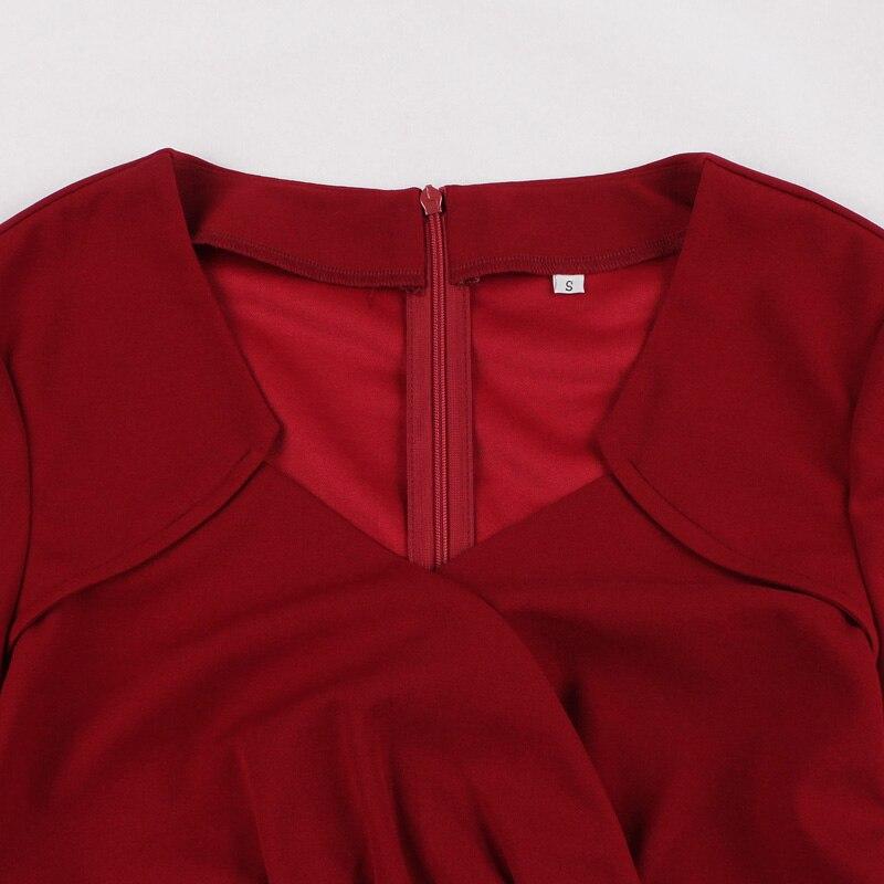 Bordové Šaty Z 50. Rokov